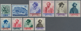 San Marino: 1949/1950, 44 Scarce Stamps Mint Never Hinged. Catalogue Value 1002 € - Otros & Sin Clasificación