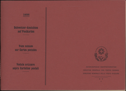 Schweiz - Ganzsachen: 1926 Komplettes Geschenkheft Der OPD Bern Mit Karten Zu 10 Rp. Und 20 Rp. In V - Interi Postali