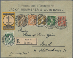 Schweiz - Privatganzsachen: 1913 Privatganzsache Zu 10 Rp. Des Transportunternehmens Jacky, Summerer - Enteros Postales