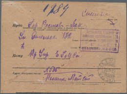 Sowjetunion - Besonderheiten: 1933, Stampless Express Cover With Printed Inscriptions On Reverse In - Autres & Non Classés