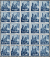 Spanien: 1954, Holy Year (Jacobus Of Compostela And Cathedral Of Santiago De Compostela) Complete Se - Used Stamps