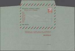 Triest - Zone A - Ganzsachen: 1952. 120 L Aerogramm "Biglietto Postale Aero Per Gli S.U.A. E Canada" - Marcophilia