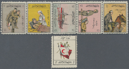 Türkei - Zwangszuschlagsmarken - Vorläufer: 1911/1912, Tripolis/Balkan Wars, Complete Set Of Six Sta - Wohlfahrtsmarken