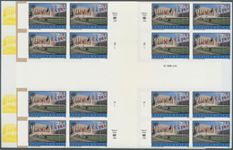 Vereinte Nationen - Genf: 1998. Imperforated Progressive Proof (10 Phases) In Cross Gutter Blocks Of - Unused Stamps