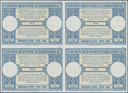 Zypern: 1962, June. International Reply Coupon 50 M (London Type) In An Unused Block Of 4. Luxury Qu - Other & Unclassified