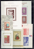 TURQUIE - BLOCS LUXE XX - N°3 - 7 - 8 - 11 - 12 - 13 - 1945 - Unused Stamps