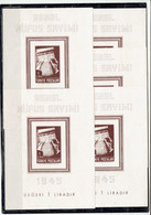 TURQUIE - LOT 5 BLOCS LUXE XX - N°3 - 1945 - Unused Stamps