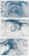 67 Les Mines De Potasse D’Alsace Au Fond De La Mine Galeries 3 Cartes - Otros & Sin Clasificación