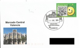 SPAIN. POSTMARK CENTRAL MARKET. VALENCIA. 2015 - Other & Unclassified