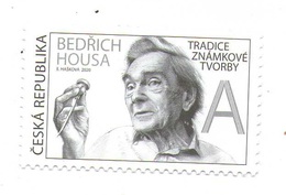 Year   2020 - Nice Czech Creator Czech Stamps B. Housa, 1 Stamp, MNH - Nuovi