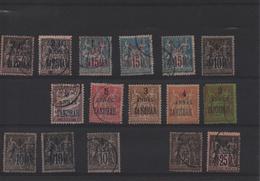 ZAMZIBAR           LOT DE TIMBRES  OBLITERES ET NEUFS  SANS GOMME - Used Stamps