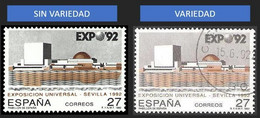 EXPO'92 - AÑO 1992 - Nº EDIFIL 3155cc - VARIEDAD - Variedades & Curiosidades