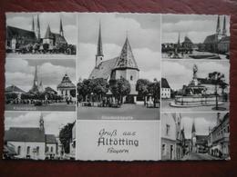 Altötting - Mehrbildkarte "Gruß Aus Altötting Bayern" - Altoetting