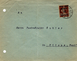 1922- Enveloppe Ouverte Affr/ Y & T. N°49 Seul - Covers & Documents