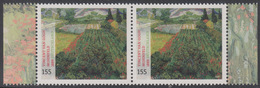 !a! GERMANY 2020 Mi. 3512 MNH Horiz.PAIR W/ Right & Left Margins (a) - Vincent Van Gogh: Poppy Field - Ungebraucht