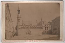 Photo Originale Cabinet XIXème La ROCHELLE Par Neurdin Mairie - Oud (voor 1900)