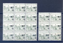 France N°164 - Neuf - Bloc De 6 Et Bloc De 12 - (B3912) - Unused Stamps