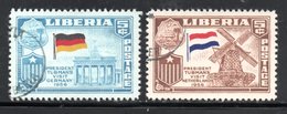 1958 / YT 346 ET 347 OBLITERES - Liberia