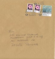 BRD BZ 74 TGST FRW 2019 Mi. 3339 Deutsche Kommission Justicia + 2x Mi. 3459 Blume Phlox - Storia Postale