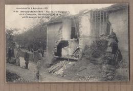 CPA 34 - MONTAGNAC Inondation Du 9 Novembre 1907 Vue De " L'Ensigaud " De La Promenade , Des Abattoirs Etc TB ANIMATION - Montagnac