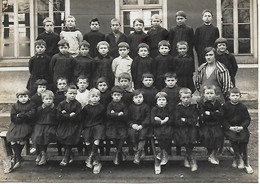 95 - VAL D'OISE - PIERRELAYE -  PHOTO D' ECOLE -  CLASSE DE MADEMOISELLE PATOUILLE 1910/30 - PHOTO. CHAPUIS - Pierrelaye