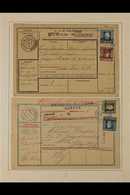 WWI AUSTRIAN OCCUPATION OF ITALY Attractive Collection Of Stamps And Parcel Cards From This Often Overlooked Theatre Of  - Otros & Sin Clasificación