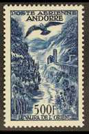 FRENCH POST OFFICES 1955-57 500f Blue, Air Post, Yv 4, SG F165, Never Hinged Mint For More Images, Please Visit Http://w - Sonstige & Ohne Zuordnung