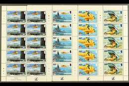 2011 Search & Rescue Set, SG 1103/6, In Sheetlets Of 10. NHM (4 Sheetlets) For More Images, Please Visit Http://www.sand - Ascension