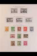 1937-1990 FINE USED COLLECTION SG Printed Album, Incl. 1937-49 Definitives To £1 (both Papers), 1937 NSW & 1940 Imperial - Autres & Non Classés