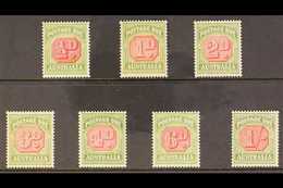 POSTAGE DUE 1938 C Of A Wmk Complete Set, SG D112/118, Never Hinged Mint (7 Stamps) For More Images, Please Visit Http:/ - Altri & Non Classificati