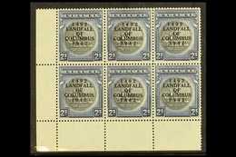 1942 2s Slate Purple & Indigo, SG 172, NHM Lower Left Corner Block Of 6. Lovely For More Images, Please Visit Http://www - Altri & Non Classificati