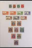 1938-50 KGVI FINE USED COLLECTION COMPLETE SETS Neatly Presented On Album Pages, Includes 1938-41 (SG 20/37), 1942-45 Wh - Bahreïn (...-1965)