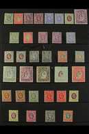 EAST AFRICA & UGANDA PROTECTORATES 1903-1921 MINT COLLECTION Presented On Stock Pages. Includes 1903-04 CA Wmk Range To  - Britisch-Ostafrika