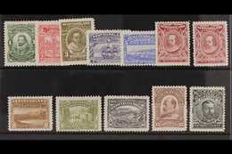 1910 Litho Definitives Set Complete, 2c P12x14, Otherwise All  P12, Includes Both 6c Types, SG 95, 97/105, 100a, 107, Mi - Altri & Non Classificati