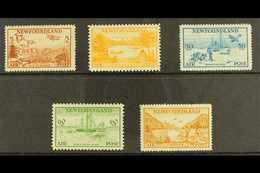 1933 Tourist Publicity Set Complete, SG 230/4, Fine And Fresh Mint. (5 Stamps) For More Images, Please Visit Http://www. - Sonstige & Ohne Zuordnung