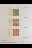 KGVI BOOKLET PANES 1937-51 USED COLLECTION Of Complete Panes, We See 1937-8 1c, 2c & 3c Panes Of 4+2 Labels, 1c & 2c Pan - Other & Unclassified