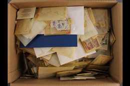 SMALL BOX SORTER. An ALL PERIOD Mint, Used & Nhm Miscellany In A Shoe Box. We See Great Piles Of Ex Dealers Stock In Gla - Other & Unclassified