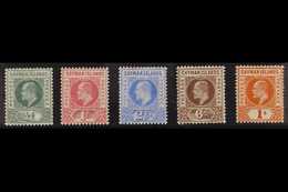 1902-03 Watermark Crown CA Complete Set, SG 3/7, Fine Mint. (5 Stamps) For More Images, Please Visit Http://www.sandafay - Kaimaninseln