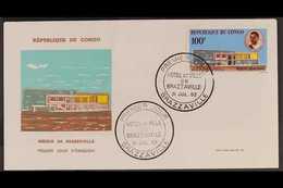 1963 1963 100f Air Mairie De Brazzaville (Yvert 11, SG 27), Superb Cds Used On Illustrated Unaddressed First Day Cover,  - Altri & Non Classificati