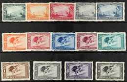 1944 Centenary Of Founding Of San Remo Complete Set Incl Airs (Scott 233/37 & C94/102, SG 370/83), Never Hinged Mint, Fr - Costa Rica