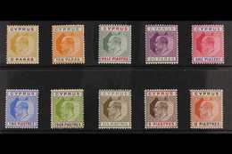 1904-10 KEVII Definitive MCA Wmk Set To 12pi, SG 60/69, Very Fine Mint. (10 Stamps) For More Images, Please Visit Http:/ - Other & Unclassified