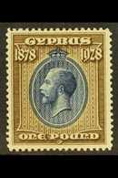 1928 £1 Blue And Bistre-brown 50th Anniv Of British Rule, SG 132, Fine Mint. For More Images, Please Visit Http://www.sa - Altri & Non Classificati