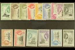 1954 Definitives Complete Set, SG G26/40, Very Fine Never Hinged Mint. (15 Stamps) For More Images, Please Visit Http:// - Falkland