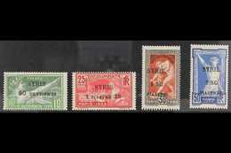 SYRIA 1924 Olympic Games Set (of France) Surcharged, Yv 122/25, SG 139/42, Never Hinged Mint (4 Stamps) For More Images, - Sonstige & Ohne Zuordnung