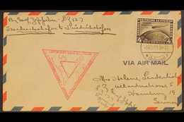 ZEPPELIN CHICAGO WORLD EXHIBITION FLIGHT COVER 1933 (14 Oct) Cover Addressed To Germany, Bearing 1933 4m Air Chicago Exh - Sonstige & Ohne Zuordnung