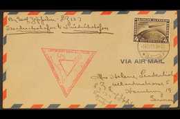 ZEPPELIN CHICAGO WORLD EXHIBITION FLIGHT COVER 1933 (14 Oct) Cover Addressed To Germany, Bearing 1933 4m Air Chicago Exh - Otros & Sin Clasificación