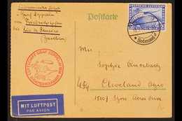 ZEPPELIN FIRST SOUTH AMERICAN FLIGHT MAIL 1930 (15 May) Matching Cover And Postcard Addressed To United States, Bearing  - Otros & Sin Clasificación