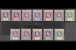 1902-06 KING EDWARD VII All Different Fine Mint Group With 1902 (wmk Crown CA) Set Complete To 1s, Plus 1904-06 (wmk Mul - Grenada (...-1974)