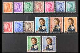 1962-73 Annigoni Complete Set, SG 196/210, Superb Mint, Fresh. (15 Stamps) For More Images, Please Visit Http://www.sand - Other & Unclassified