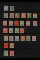 JIND 1886-1909 Attractive Mint Collection. With 1886 (red Overprint) 2a And 4a; 1886-99 Range To Both 1R, Plus Official  - Altri & Non Classificati